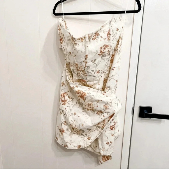 V. Chapman Nasturtium mini strapless dress NWT size 16 - Picture 3 of 10